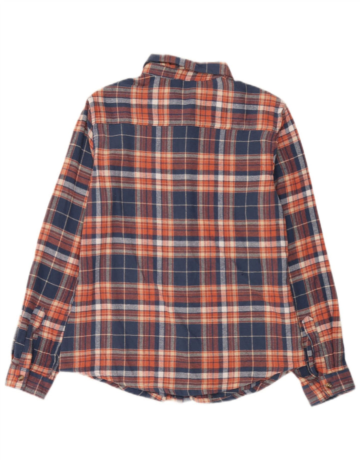 Camicia in flanella da donna Mountain Warehouse UK 12 Cotone medio a quadri blu navy