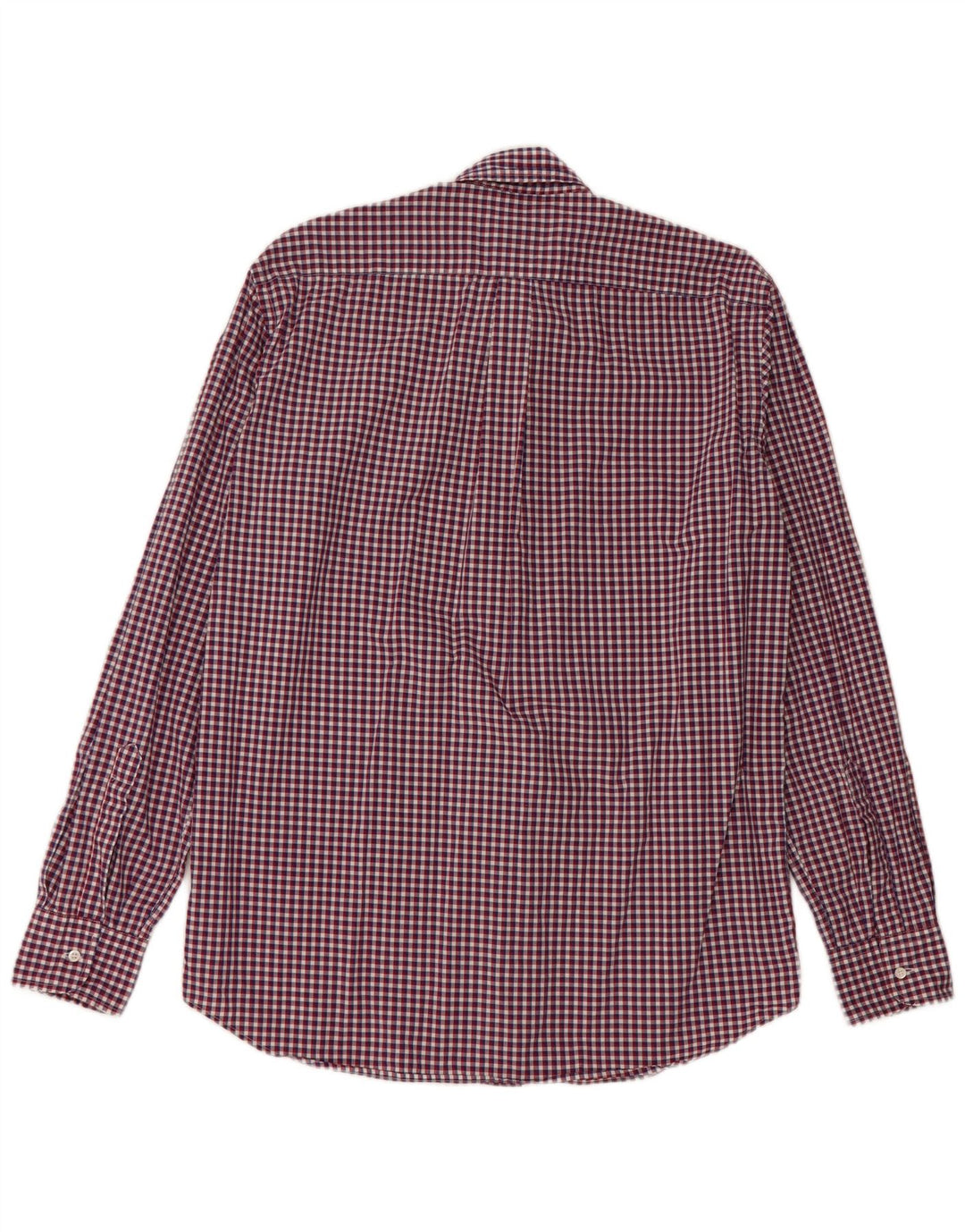 Camicia da uomo Aspesi taglia 41 16 grande cotone a quadretti rossi