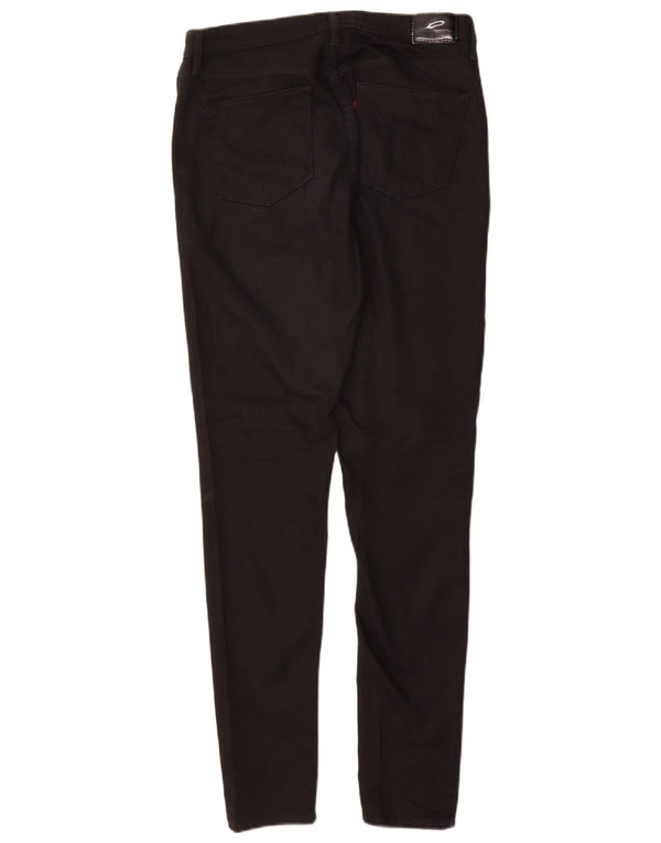 Jeans skinny a vita alta da donna Levi's W31 L32 cotone nero