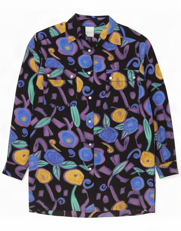 Canda Camicia lunga da donna di C&A EU 38 Media Floreale multicolore