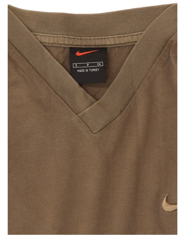 T-shirt da uomo NIKE Top Small Khaki