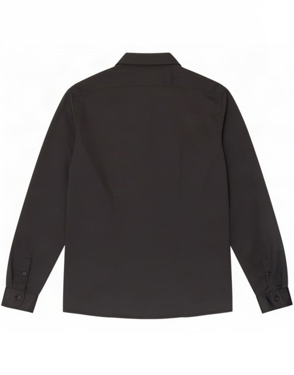 Camicia Benetton Donna UK 18 XL Nera Poliammide