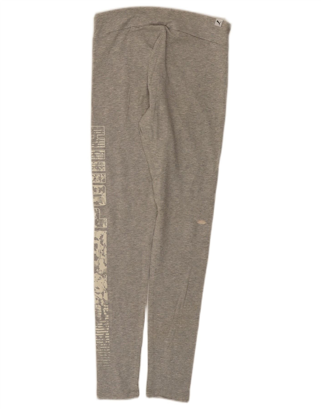 Leggings grafici da donna Puma UK 12 Cotone grigio medio
