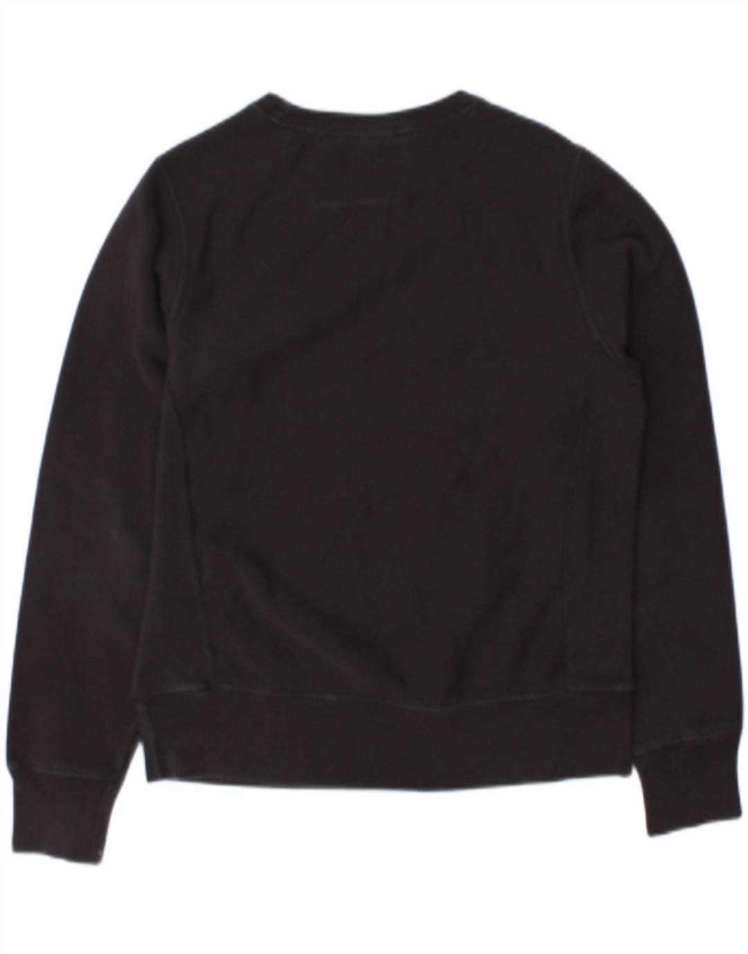 Felpa oversize con grafica da donna Champion, maglione UK 10, piccola, nera