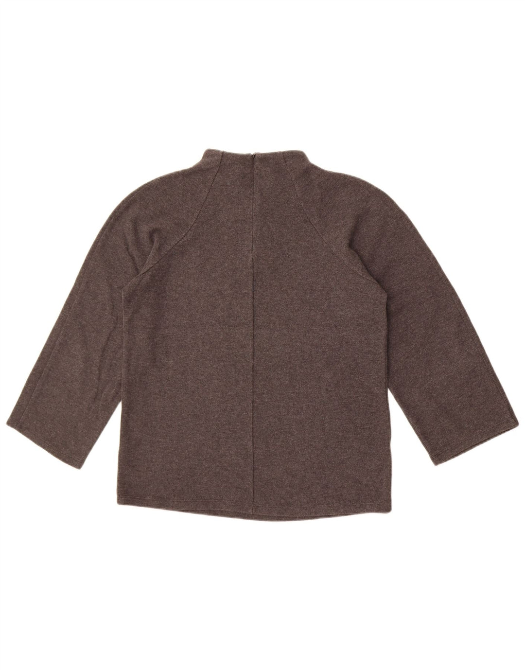 Maglione maglione a collo alto da donna Marks & Spencer UK 12 Grigio medio