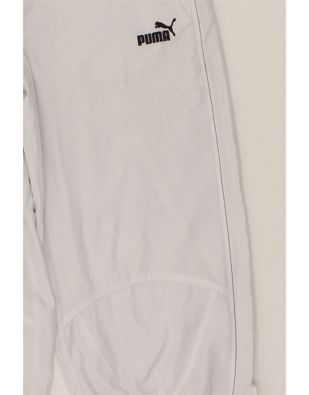 PUMA Boys Graphic Bermuda Sport Shorts 15-16 Years Off White Polyester Vintage Puma and Second-Hand Puma from Messina Hembry 