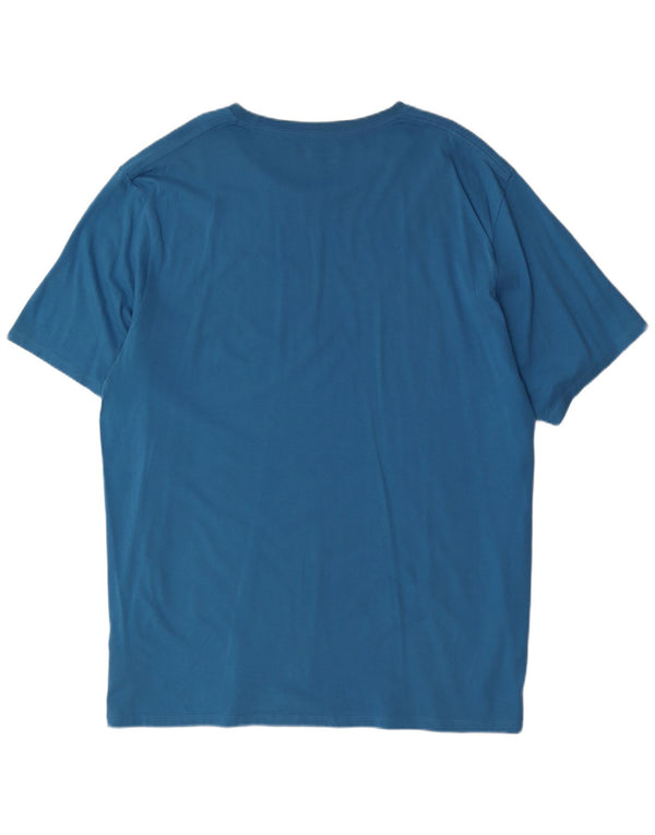 T-shirt da uomo Wrangler Top 2XL in cotone blu