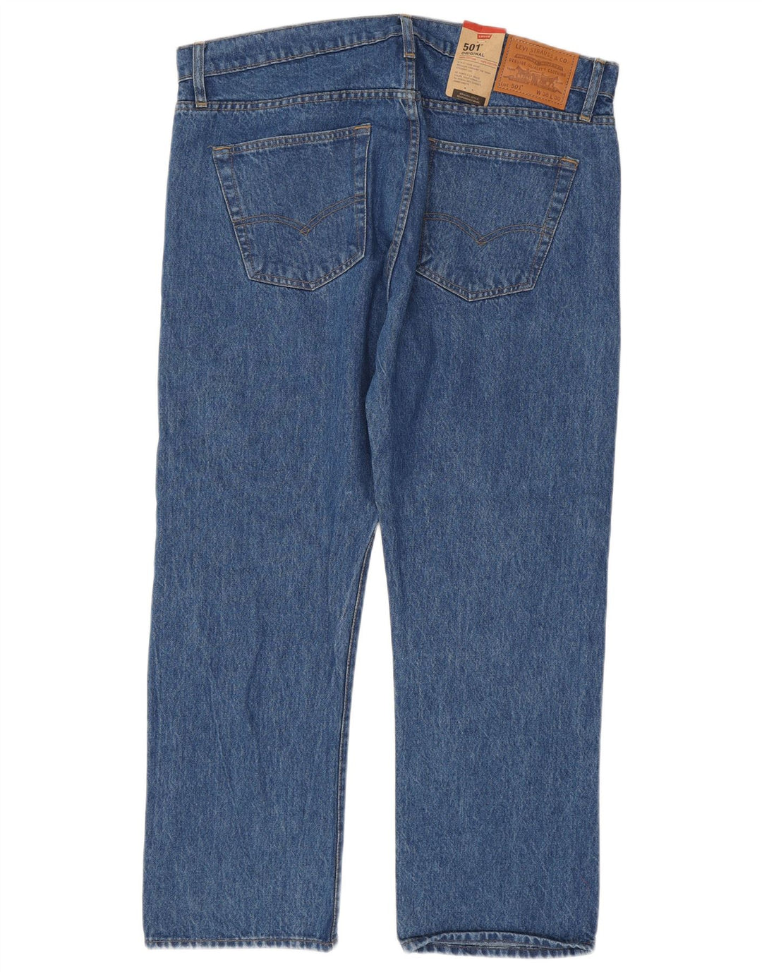 Levi's Uomo 501 Jeans dritti W38 L30 Cotone Blu
