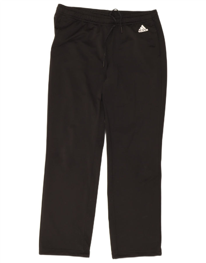 Pantaloni da tuta da donna Adidas UK 16/18 Large Nero Poliestere