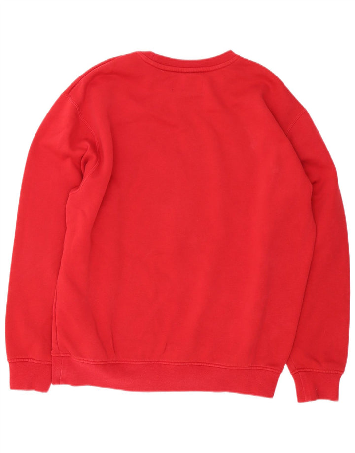 Felpa Jordan Uomo Maglione Medio Rosso Cotone