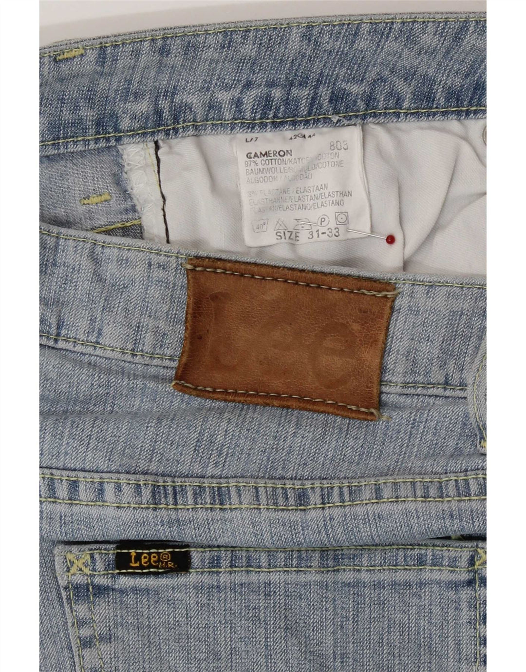 Jeans Lee Cameron Bootcut da donna W31 L33 cotone blu