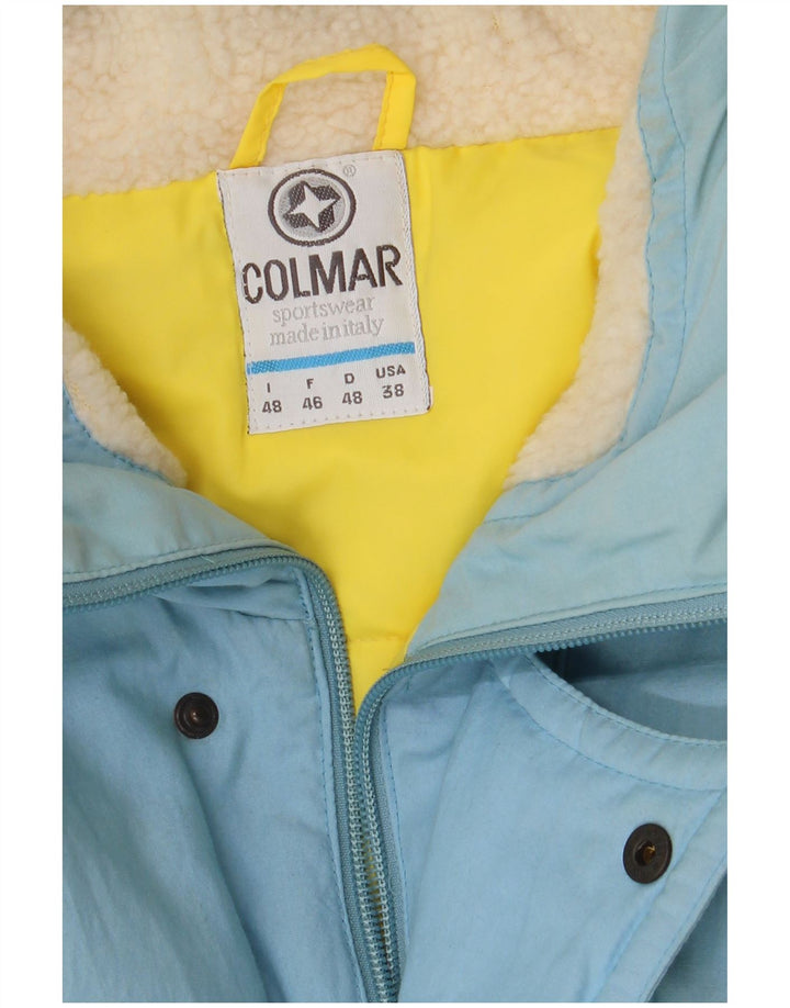 Giacca da sci con cappuccio vestibilità ampia da uomo Colmar IT 48 Blu medio Colourblock