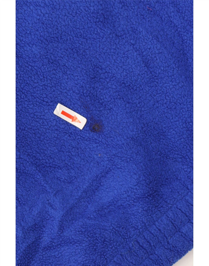 Maglione in pile da uomo con collo abbottonato Fila IT 52 Large blu poliestere