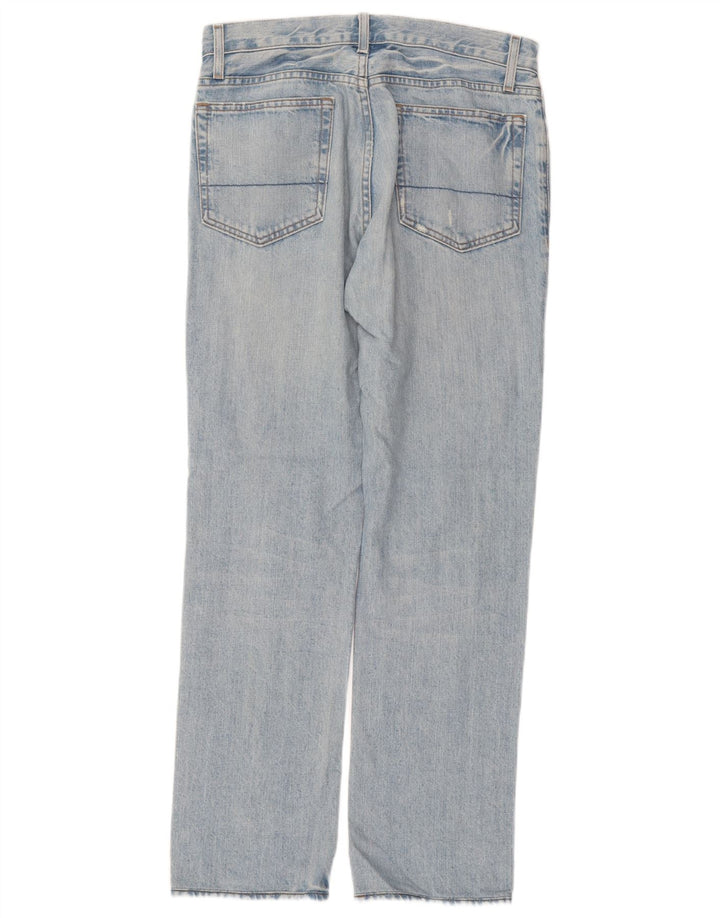 Jeans dritti da uomo J. Crew W30 L32 cotone blu