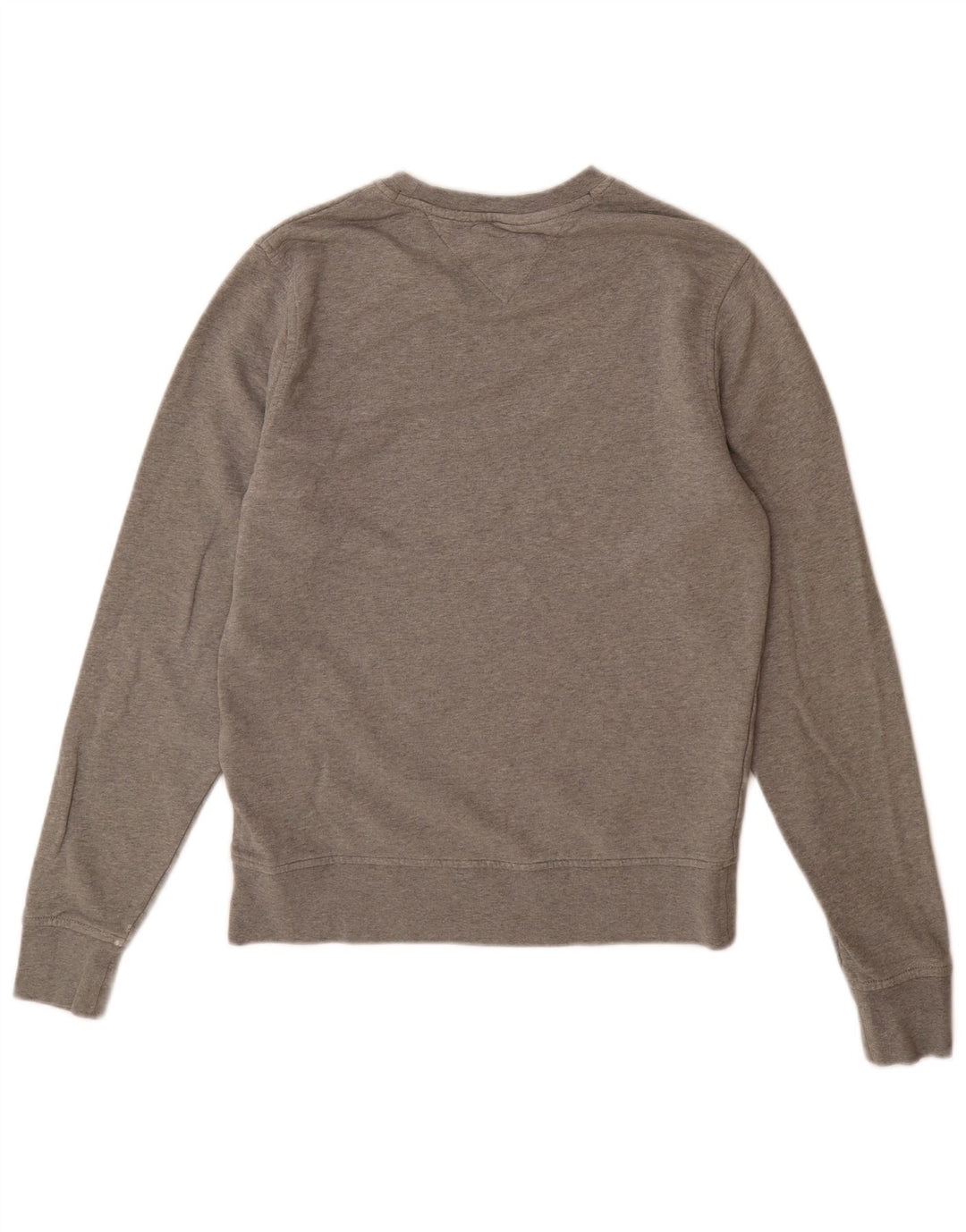 Felpa da uomo Tommy Hilfiger Maglione piccolo cotone chiazzato grigio