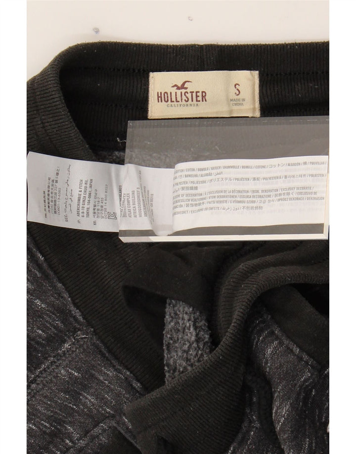 HOLLISTER Mens Tracksuit Trousers Small  Grey Flecked Cotton Vintage Hollister and Second-Hand Hollister from Messina Hembry 