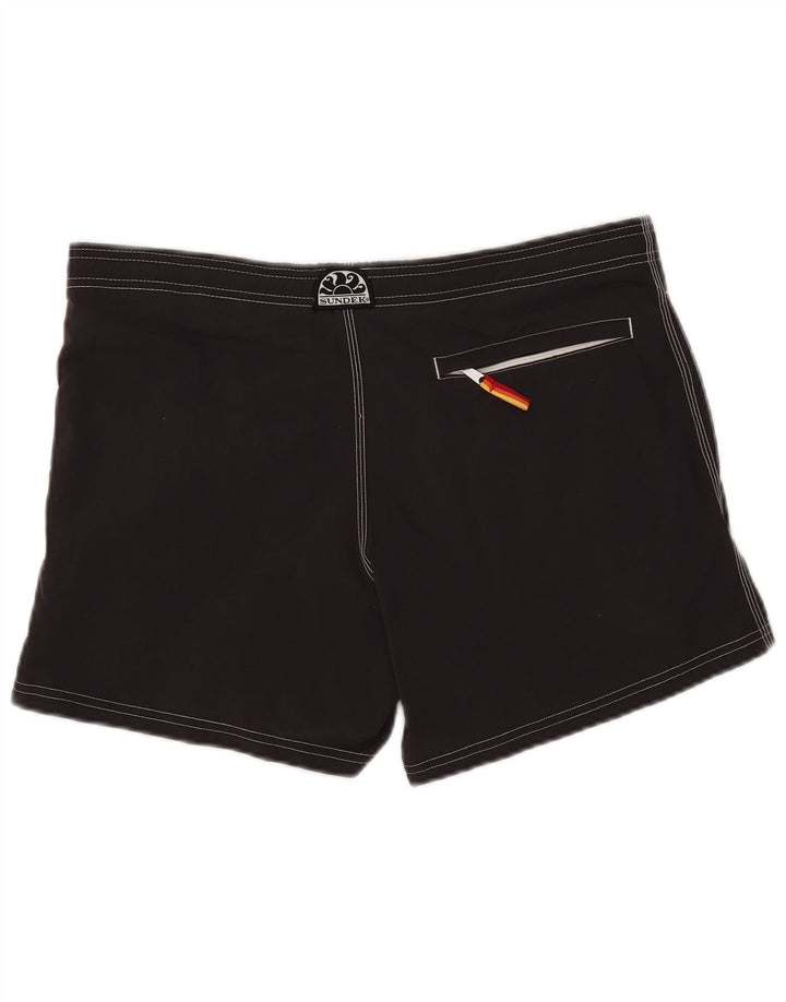 Pantaloncini da bagno da uomo Sundek piccoli in nylon grigio