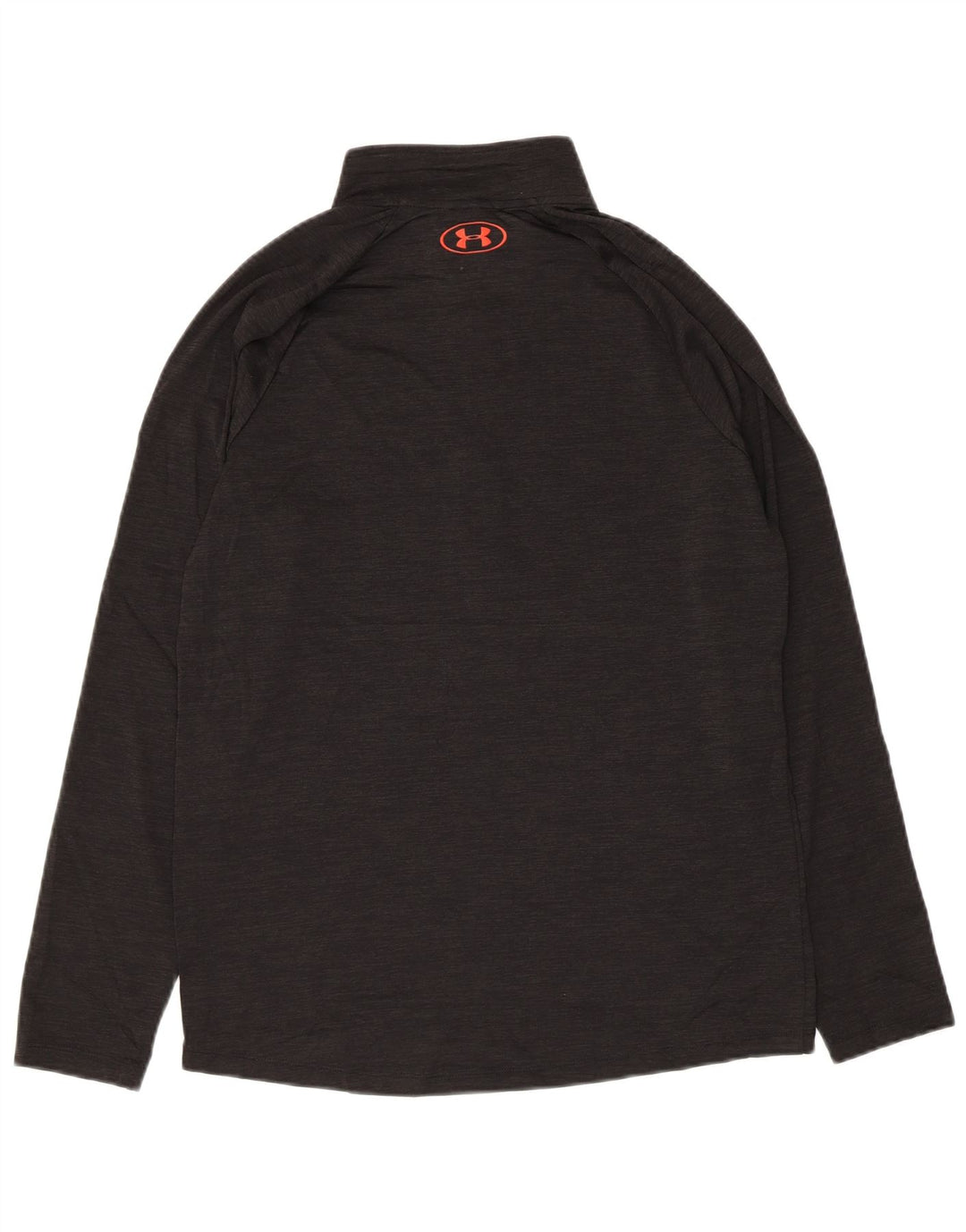 Maglia da ginnastica Under Armour da uomo con zip e collo, piccola, nera