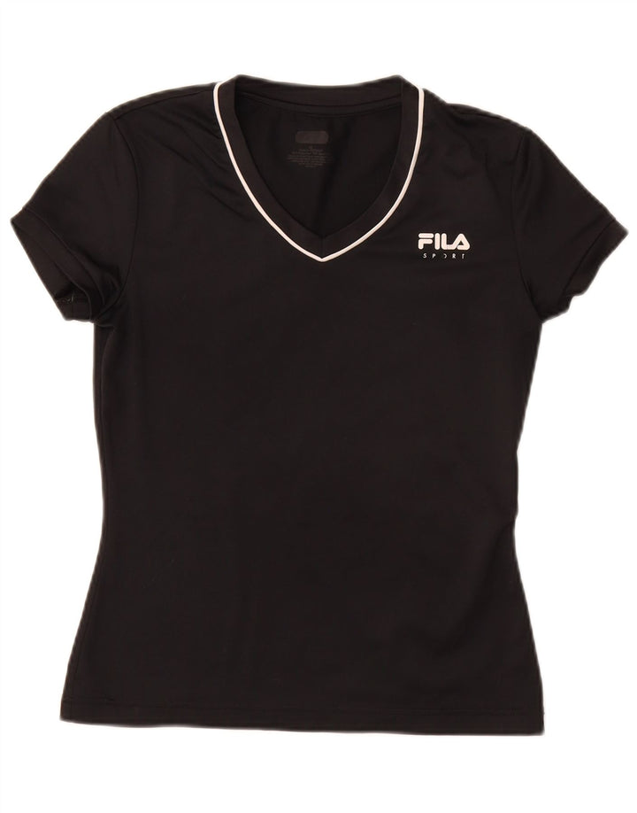 T-shirt da donna FILA Top UK 6 XS Nera
