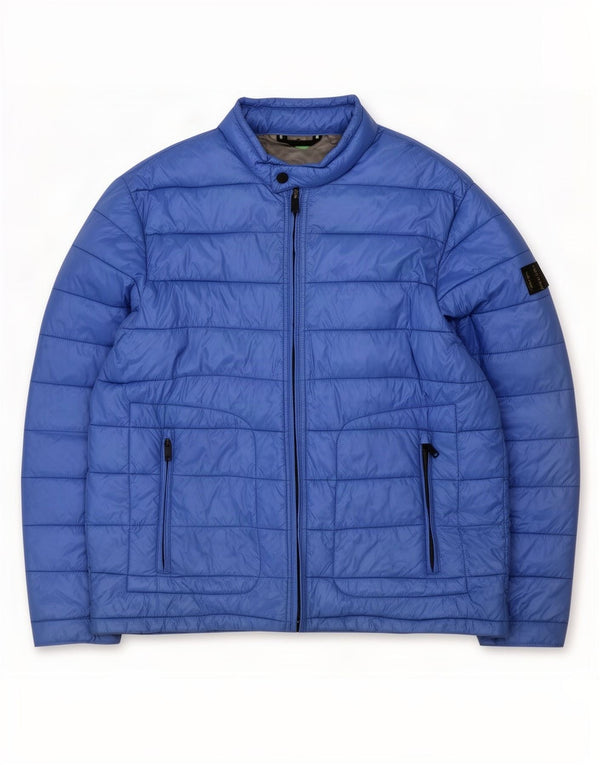 Giacca imbottita da uomo Dkny UK 44 2XL nylon blu