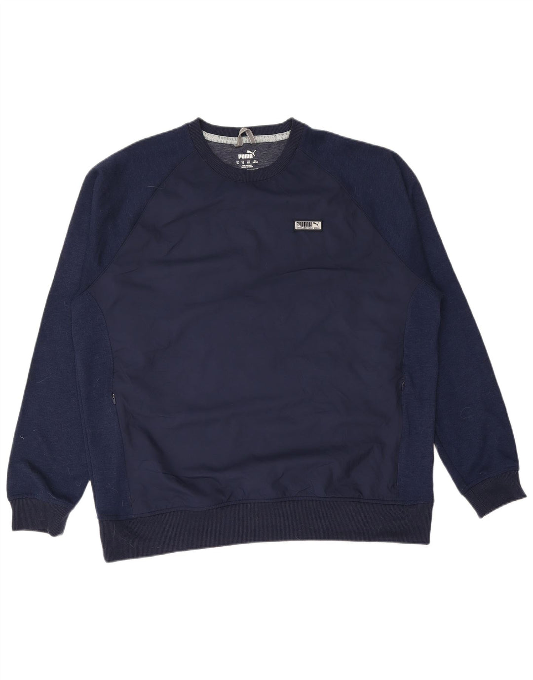 Felpa PUMA da uomo 2XL Blu Navy