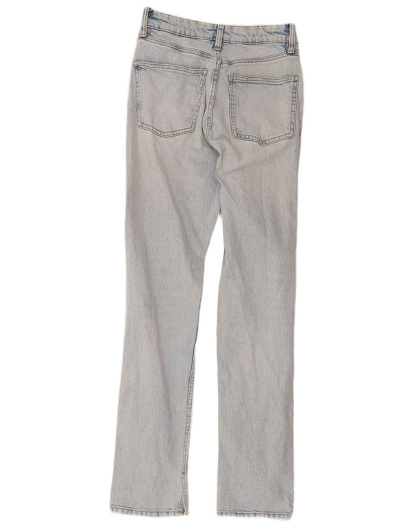 Jeans dritti da donna Zara EU 36 XS W26 L30 Blu