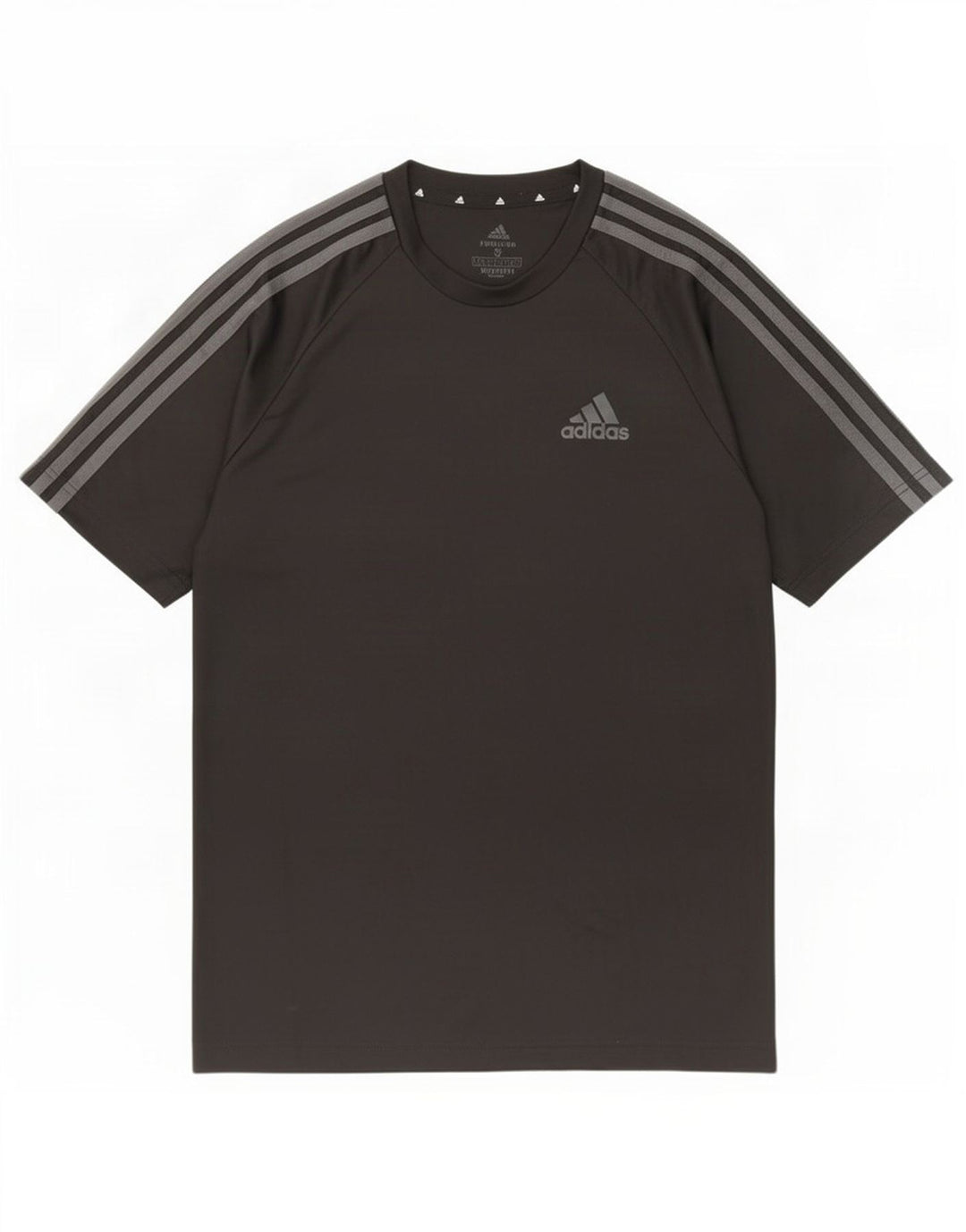 T-shirt Adidas Aeroready da uomo piccola piccola in poliestere nero