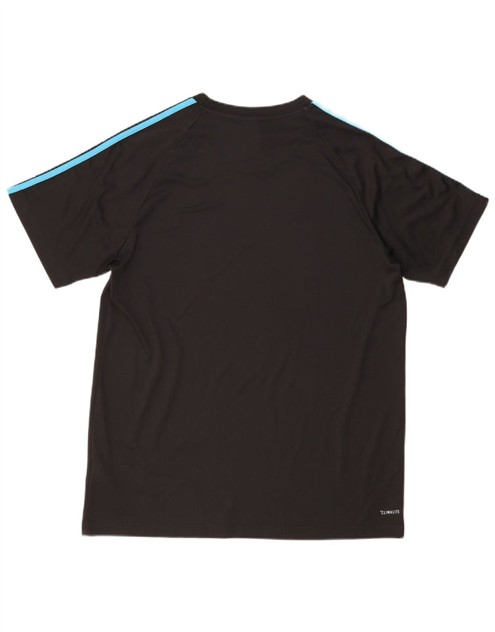 ADIDAS Mens Climalite T-Shirt Top XL Black Polyester