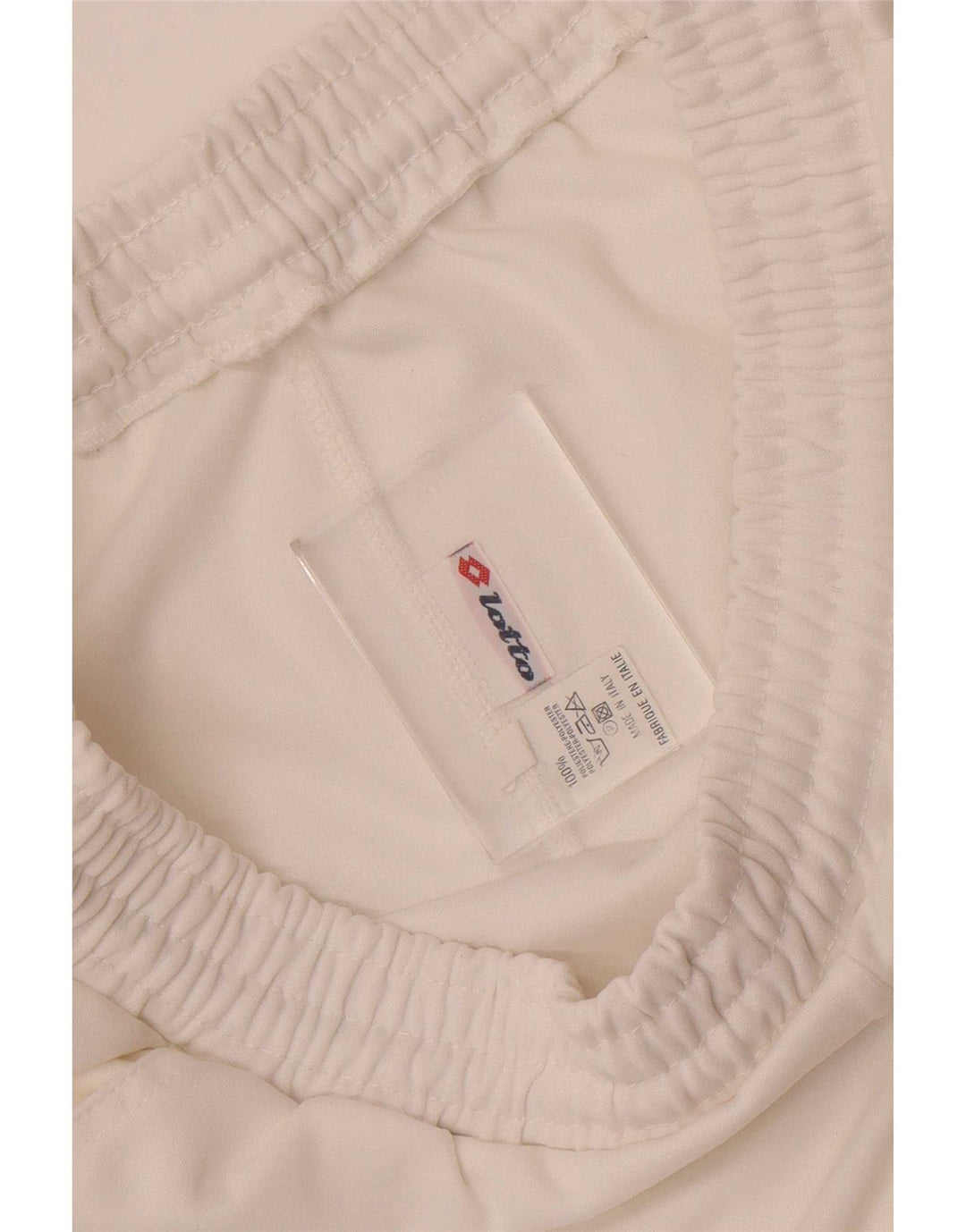 Pantaloncini sportivi da donna Lotto UK 12 Medium White Geometric