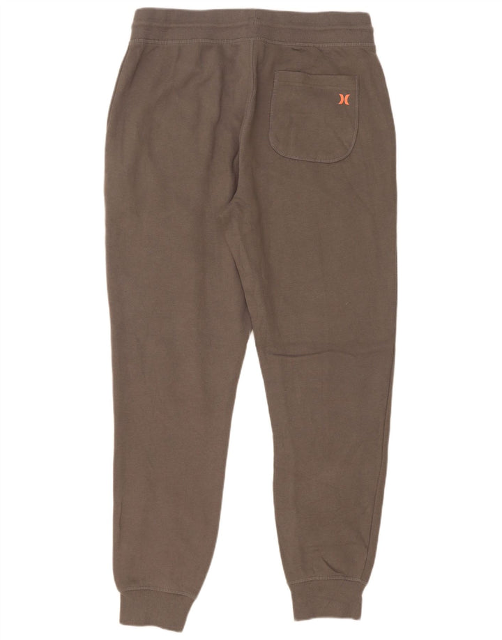 Pantaloni da tuta da uomo Hurley Joggers in cotone grigio medio