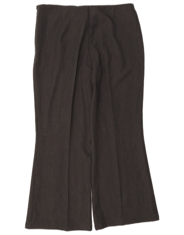Pantaloni casual Petite da donna Marks & Spencer UK 10 Small W27 L25 Grigio