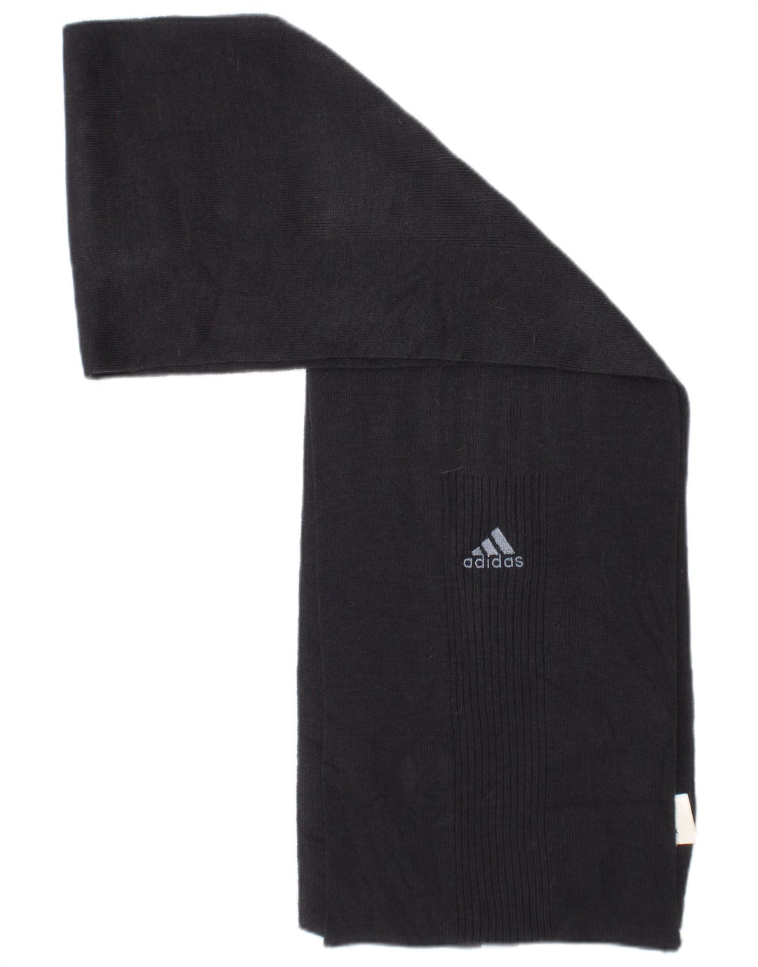 Sciarpa rettangolare da uomo Adidas, taglia unica, in acrilico blu navy