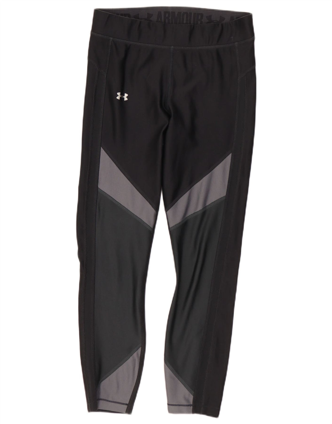 Leggings da donna Under Armour UK 12 Poliestere color block medio nero