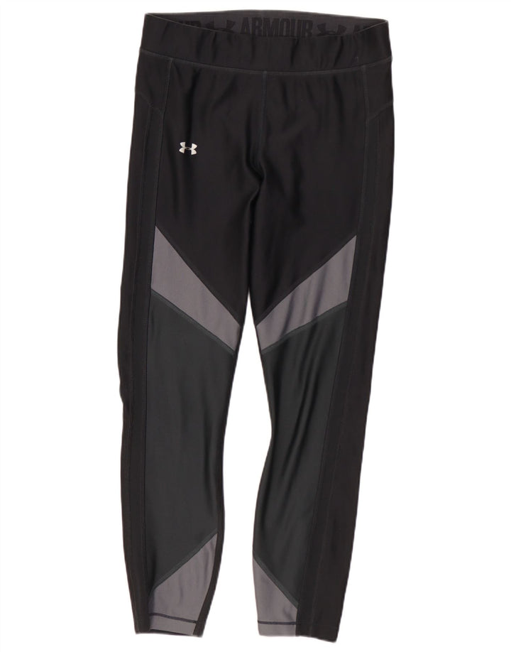 Leggings da donna Under Armour UK 12 Poliestere color block medio nero