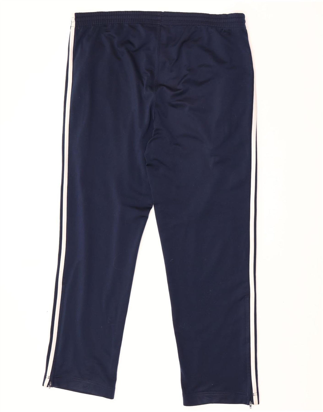 Pantaloni da tuta da uomo Adidas Large in poliestere blu navy