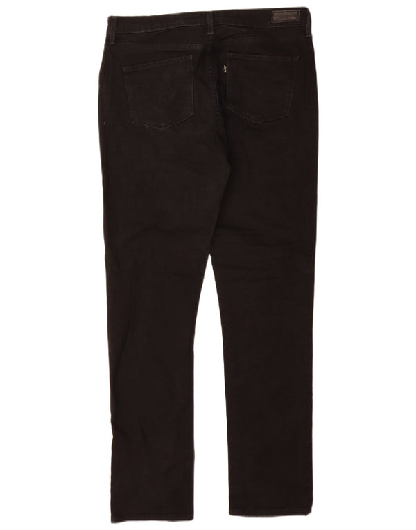 Jeans Levi's Demi Curve Classic Rise Slim da donna W31 L32 cotone nero