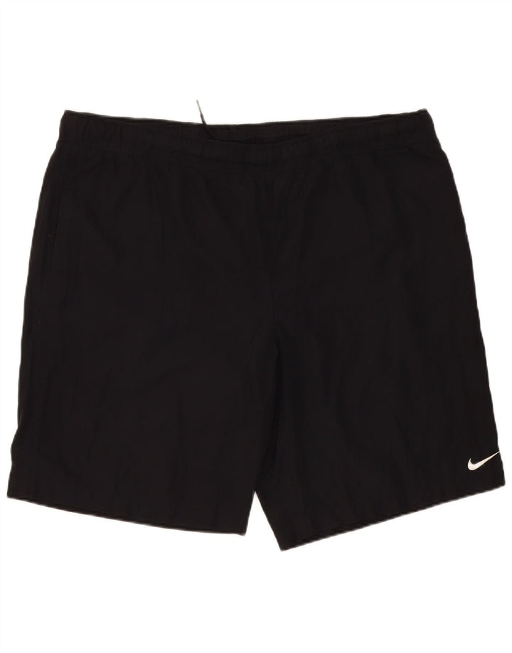 Pantaloncini sportivi Nike da uomo XL in poliestere nero