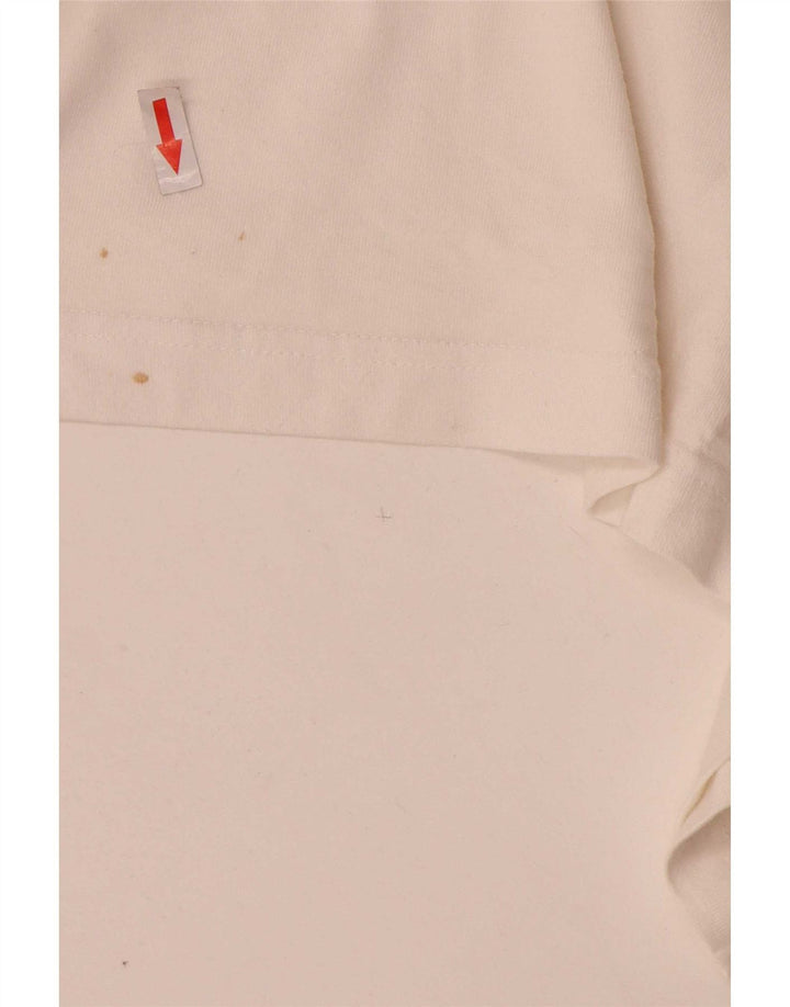 T-shirt grafica regolare da uomo Fila Top IT 58 2XL cotone bianco