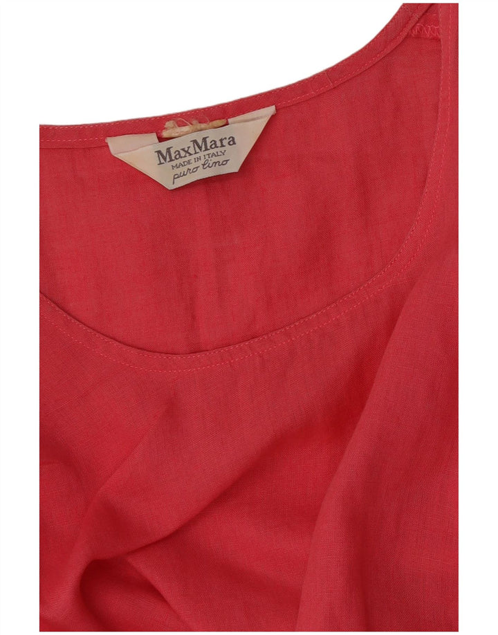 Top camicetta da donna Max Mara UK 12 Rosa medio