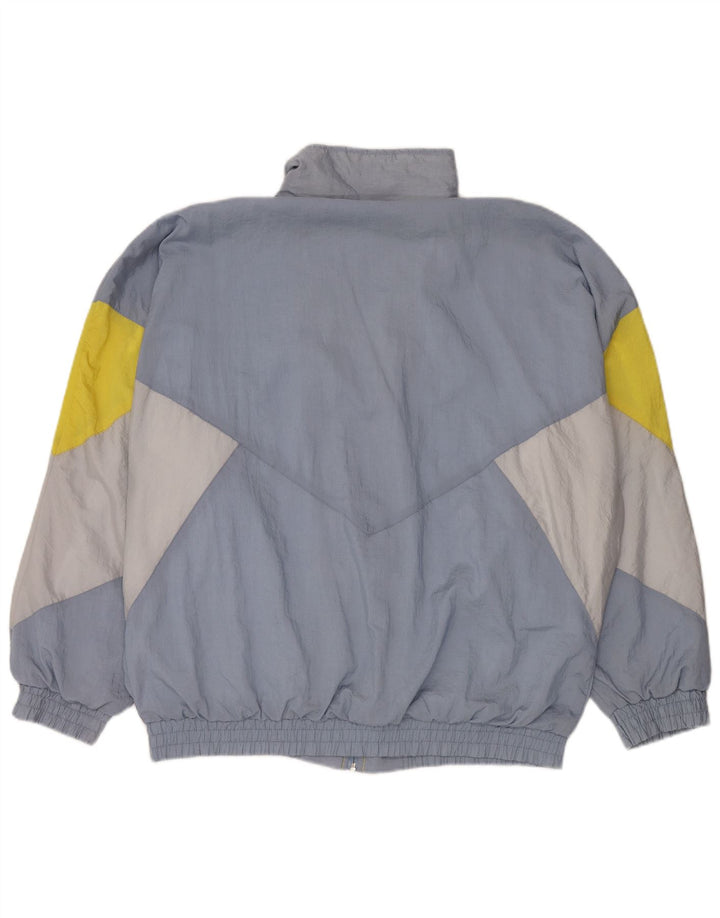 Giacca da ginnastica da uomo Masita XL blu in poliammide color block