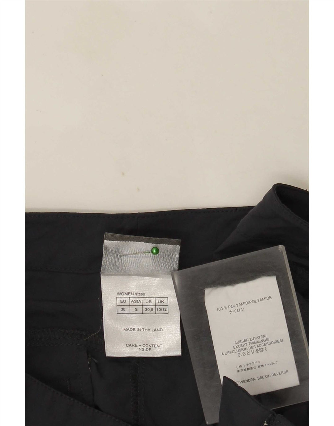 Gonna da donna Jack Wolfskin UK 10/12 media W30 blu navy poliammide