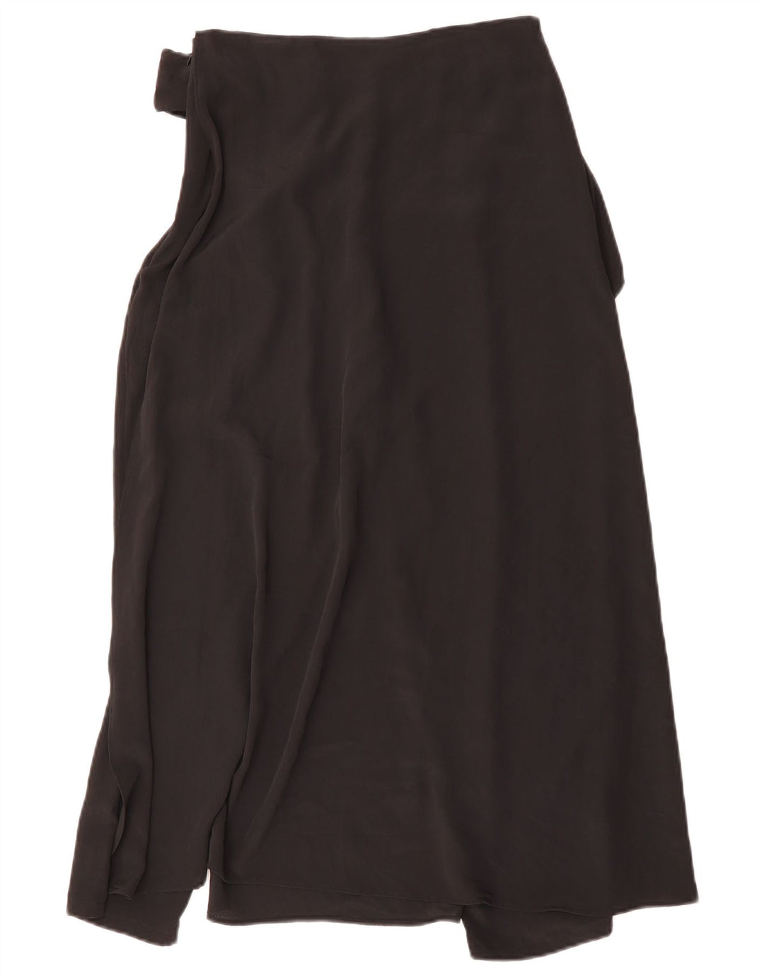 Gonna a portafoglio midi asimmetrica da donna Zara piccola W26 nera