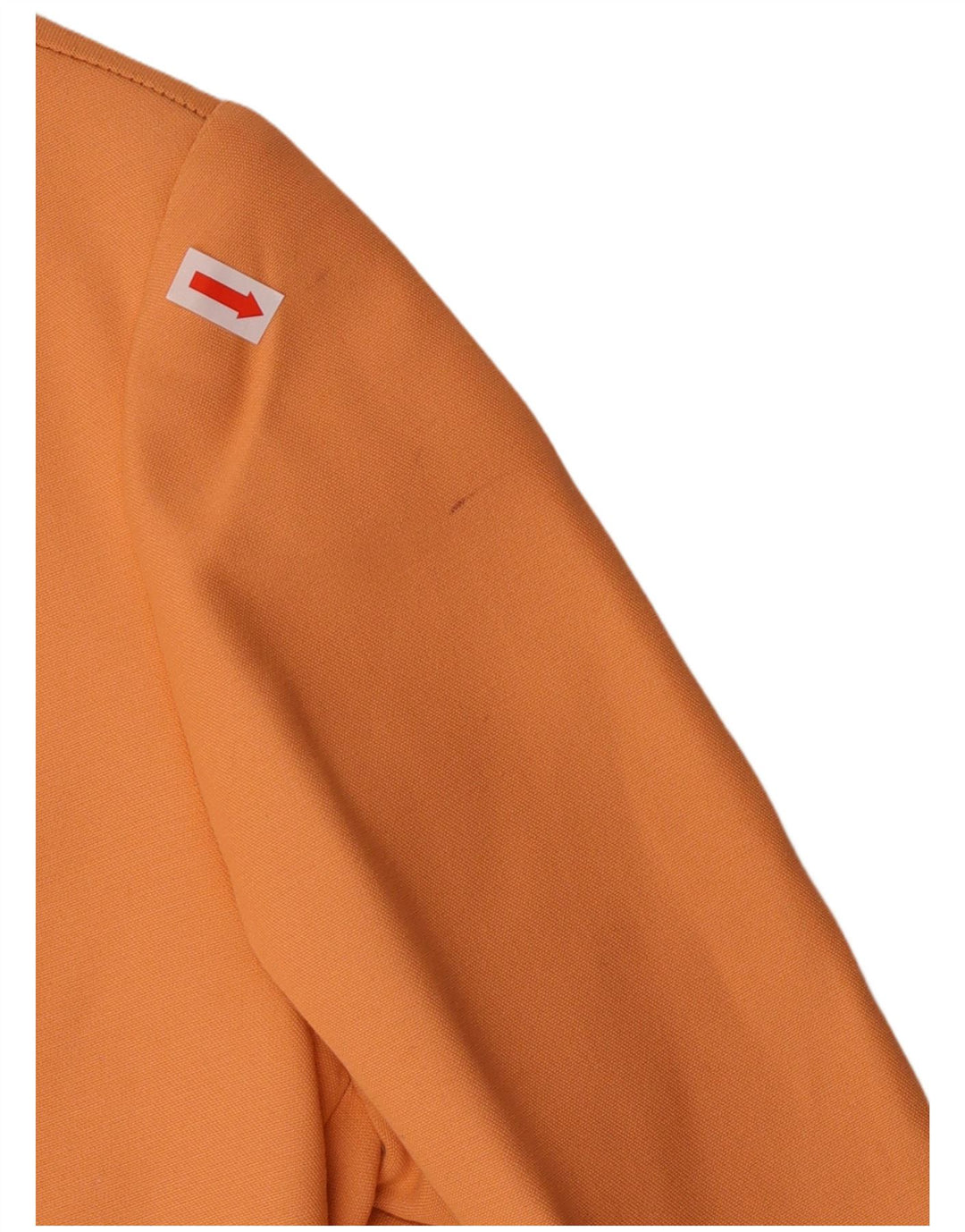 Giacca blazer vintage da donna a 3 bottoni IT 42 viscosa arancione media