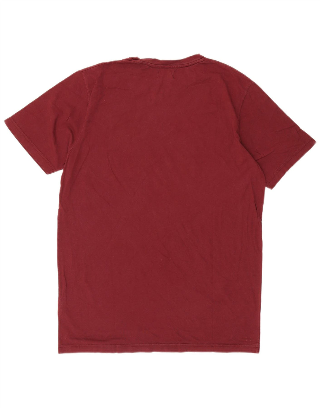T-shirt grafica da uomo Converse Top grande in cotone bordeaux