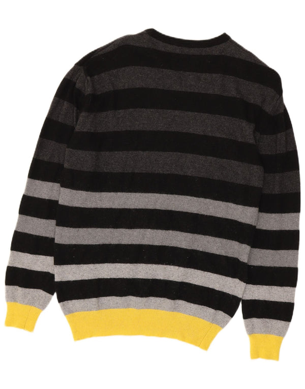 Polo Assn. Maglione maglione girocollo da uomo 2XL a righe multicolore