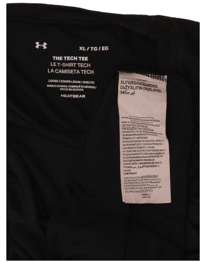 Maglietta Under Armour da uomo Heat Gear Top XL poliestere nero