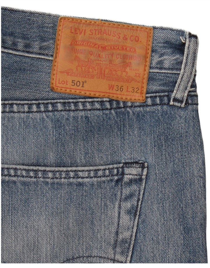 Levi's Uomo 501 Jeans dritti W36 L32 Cotone Blu
