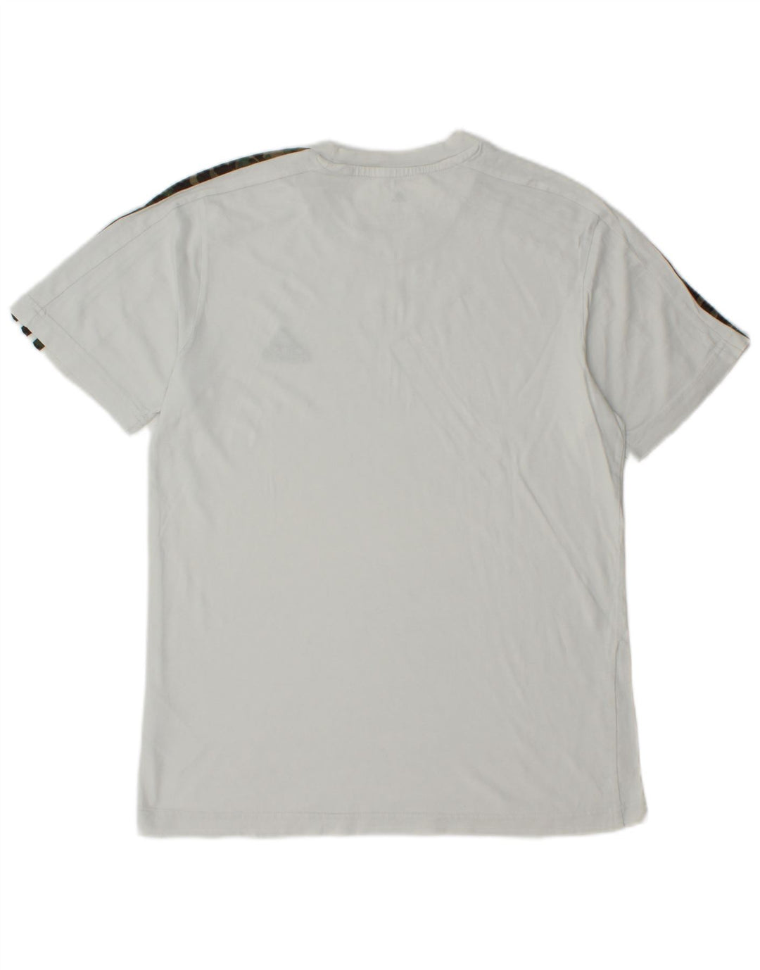 T-shirt da uomo Adidas Top Small in cotone bianco