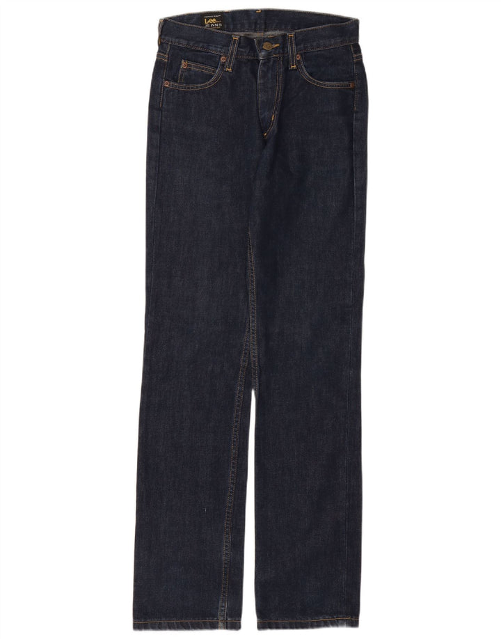 Jeans dritti da uomo Lee W28 L33 cotone blu navy