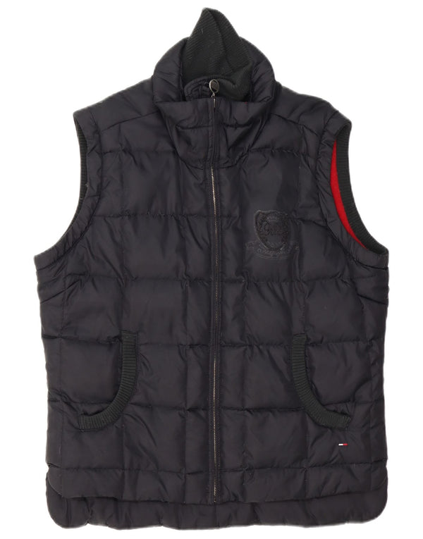 Gilet imbottito da donna Tommy Hilfiger UK 18 XL poliestere blu navy